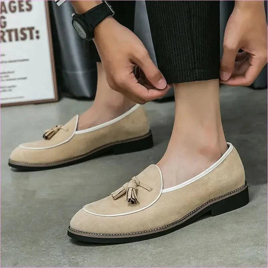 Suede Tassel Loafer for the Latest Mens Fashion Trend - Pleasures and Sins