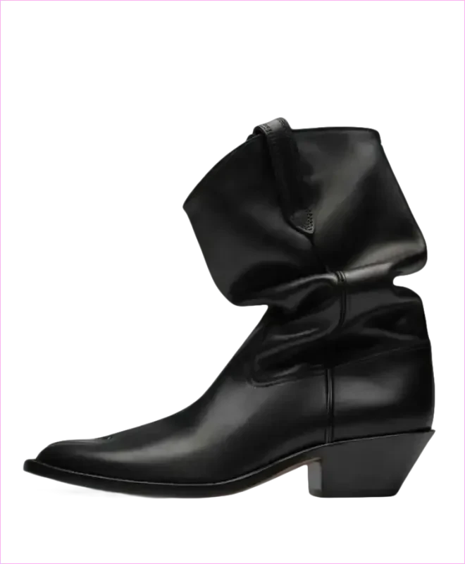 Tan Suede Split Toe Ankle Boots with Chunky Heel - Pleasures and Sins