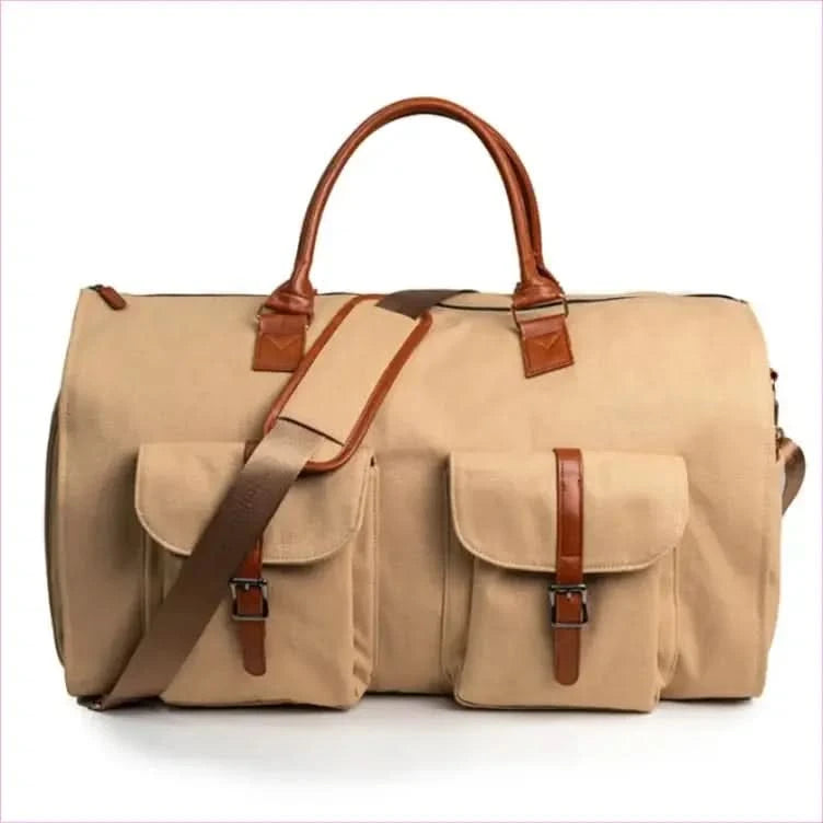 Travel Duffle Bag with Shoe Compartment and Large Capacity - Pleasures and Sins