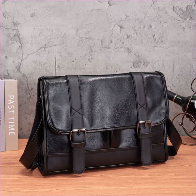 Trendy Commuter Men’s Large Messenger Bag for Business and Style - Pleasures and Sins