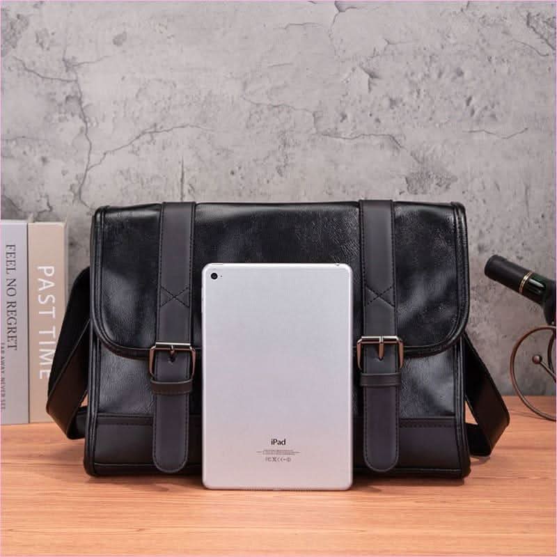 Trendy Commuter Men’s Large Messenger Bag for Business and Style - Pleasures and Sins