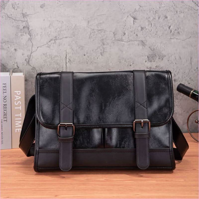 Trendy Commuter Men’s Large Messenger Bag for Business and Style - Pleasures and Sins