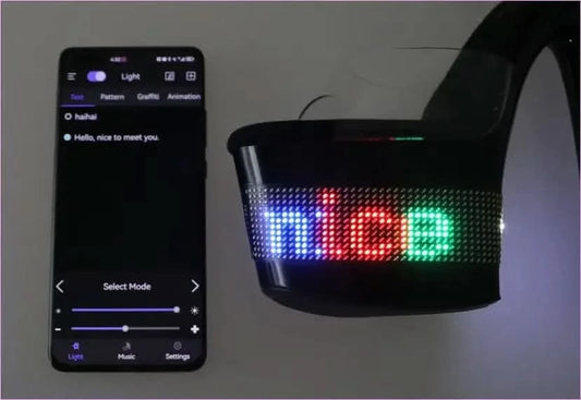 Unique Led Black Patent Open Toe High-heels for Drag Queens - Pleasures and Sins