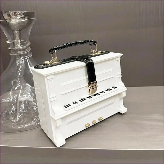 Unique Luxury Piano Shape Crossbody Shoulder Bag - Pleasures and Sins