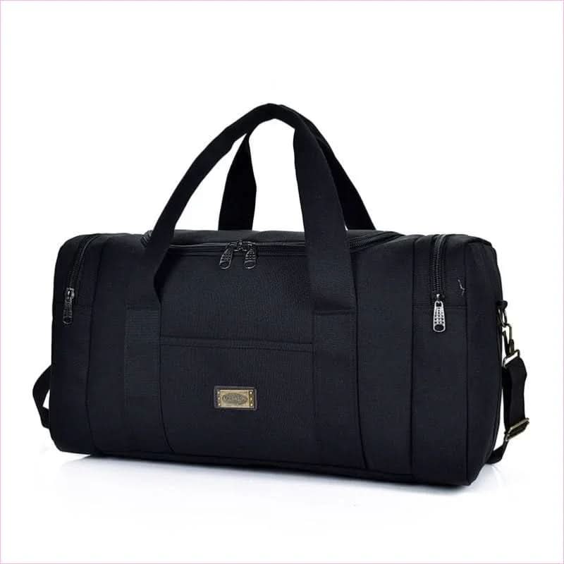 Unisex Canvas Large Capacity Travel Bag for Long Trips - Pleasures and Sins