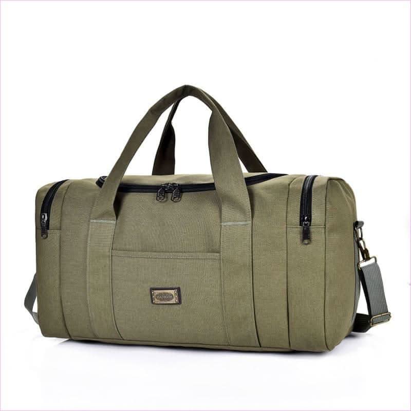 Unisex Canvas Large Capacity Travel Bag for Long Trips - Pleasures and Sins