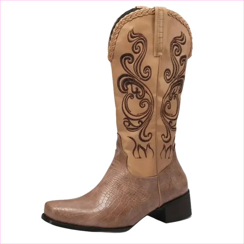 Unisex Western Cowboy Boots for Style and Comfort - Pleasures and Sins