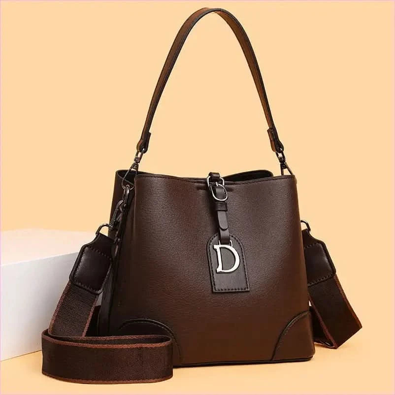 Versatile Contrast Colour Bucket Bag for Comfortable All Day Carry - Pleasures and Sins