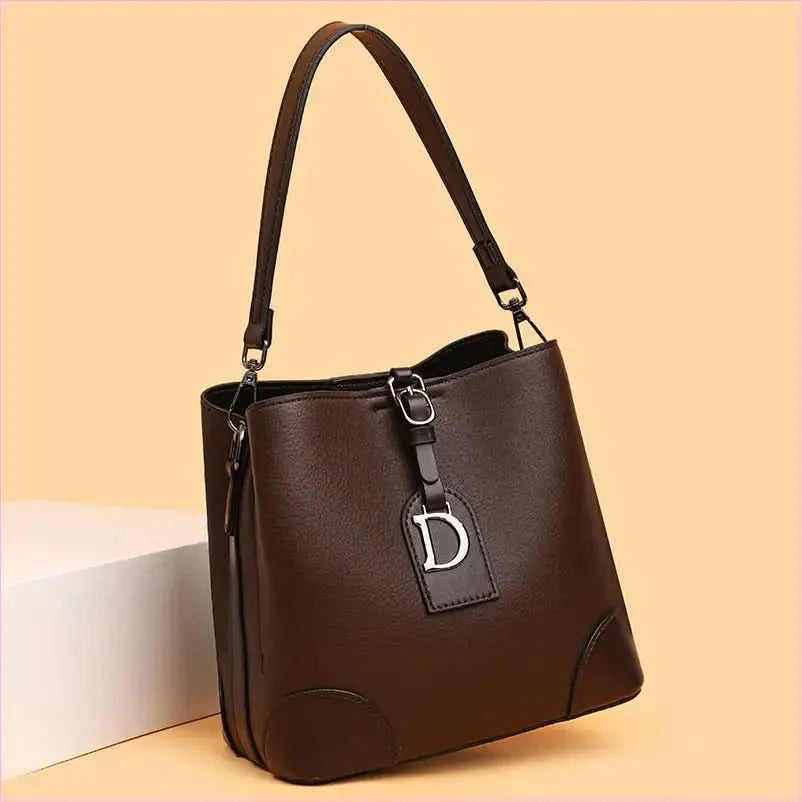 Versatile Contrast Colour Bucket Bag for Comfortable All Day Carry - Pleasures and Sins
