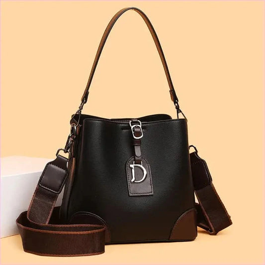 Versatile Contrast Colour Bucket Bag for Comfortable All Day Carry - Pleasures and Sins