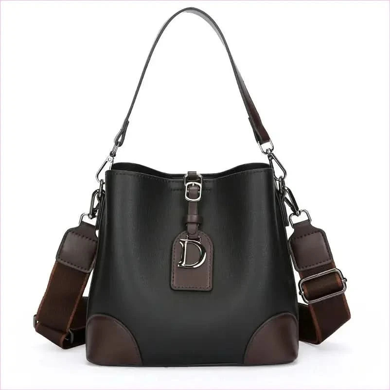 Versatile Contrast Colour Bucket Bag for Comfortable All Day Carry - Pleasures and Sins