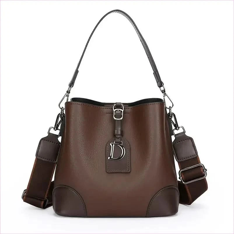 Versatile Contrast Colour Bucket Bag for Comfortable All Day Carry - Pleasures and Sins