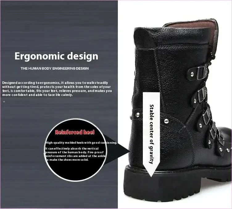 Versatile High-top Men’s Punk and Goth Boots for Every Occasion - Pleasures and Sins