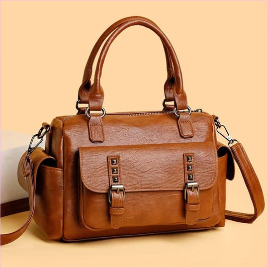 Vintage Style Messenger Bag with Large Capacity and Timeless Design - Pleasures and Sins
