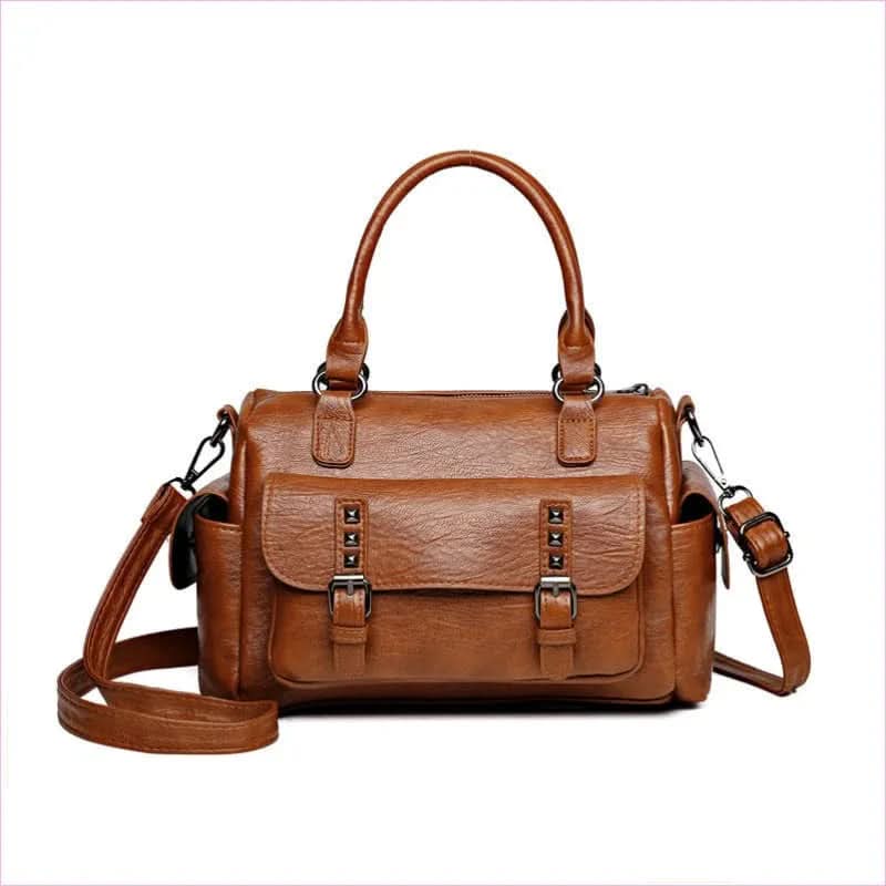 Vintage Style Messenger Bag with Large Capacity and Timeless Design - Pleasures and Sins