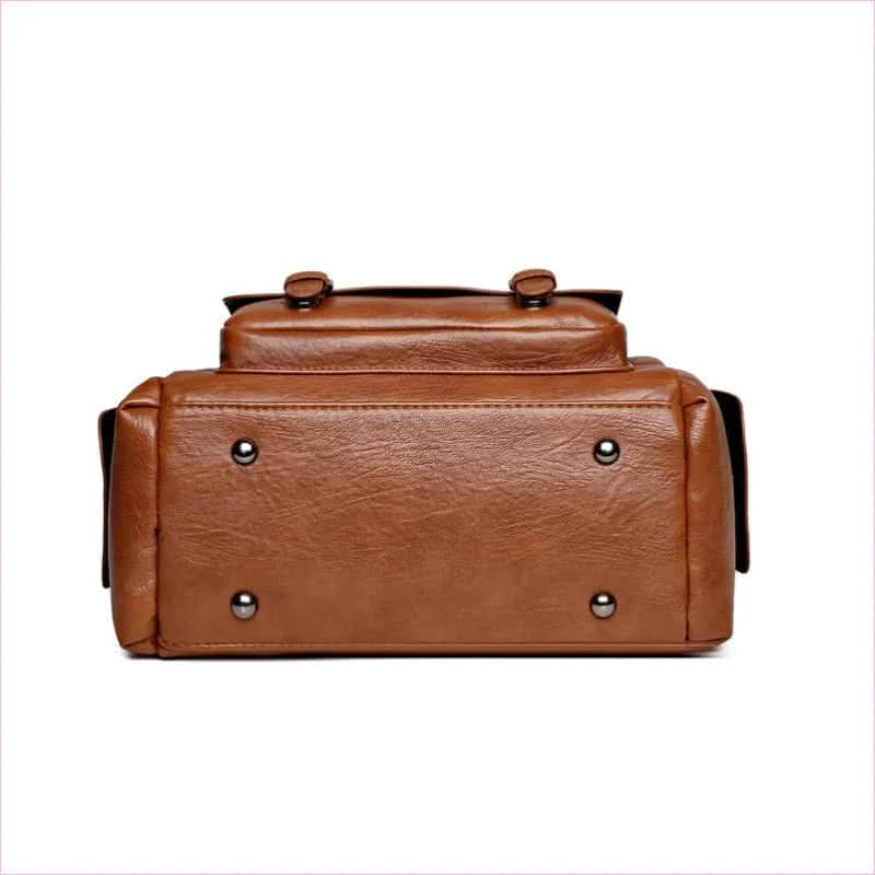 Vintage Style Messenger Bag with Large Capacity and Timeless Design - Pleasures and Sins