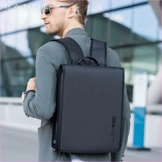 Waterproof Mens Backpack for Business and College Laptops - Pleasures and Sins