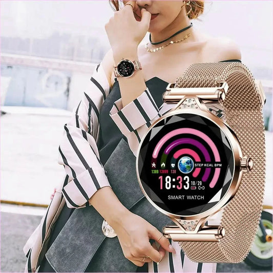 Womens Fashion Smart Watch with Elegant Diamante Strap - Pleasures and Sins