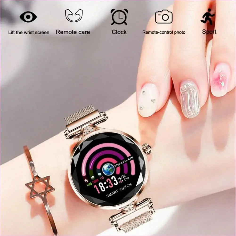 Womens Fashion Smart Watch with Elegant Diamante Strap - Pleasures and Sins